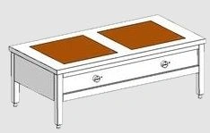 Stove-table stool induction ETK-I-F art. no. 7016