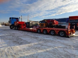 Semitrailer four-axle BZAP 94554M trawler