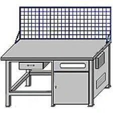 Combined metal welder's table