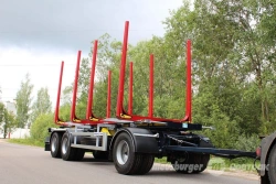 Three-axle sorting trailer MAH-342