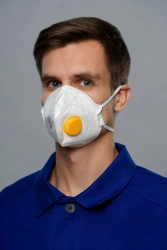 Filtering mask for protection against aerosols "Respirator "SPIRO-211" FFP1 NR D