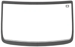 GAZelle CITY windscreen (colour G+C) Code 00223LFW00011