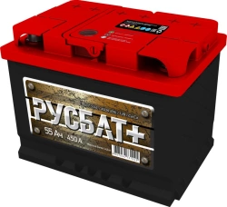 Battery pack 6ST-55VL RUSBAT+ Euro