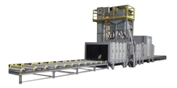Passing shot blasting machine of "UD", "UDP" series