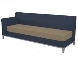 Upholstered module (Furniture section right or left 19)