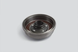 Complete rear wheel hub (for UAZ cars without abs, spicer and timken hybrid, composition: drum, fasteners, thrust rings) 3741003