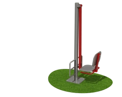 Stationary outdoor fitness equipment SV-010 Leg press