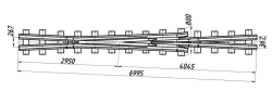 CRESTROOM of P65 type of grade 1/11 (project 2750.13.000)