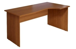 Right curved table CM4 of "Monolit" series