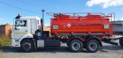 Fuel tanker ATZ,TZA 4671M3-11 on chassis Kamaz-65115-RR