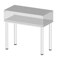Horizontal display cabinet 1000x500x900mm