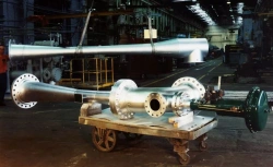 Steam-jet thermocompressor of vacuum evaporator unit