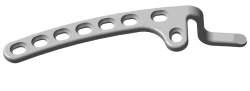 Hook plate with s/c (4...6 holes) right, left