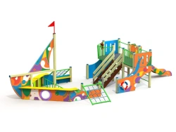 DIK 3.091 Children's play complex graffiti H=1200 mm
