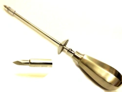 CILITA surgical instruments with cutting and percussive sharp (cutting) edge: Microsurgical scalpels
