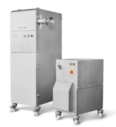 Sausage casing removal machine