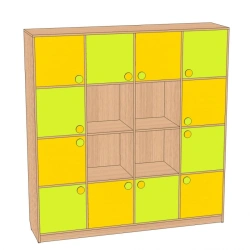Cube-Rubik toy wall for children SI-KR16-F3