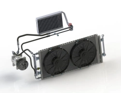 Air conditioner GAZ 7 kW underhood condenser built-in evaporator