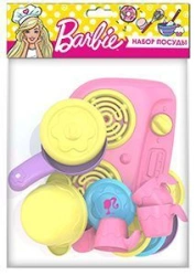 Tableware set "BARBIE" (13 items TM Shkoda in a bag)