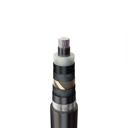 Power cable A2X... aluminium with SPE insulation, single-core, in tape armour, PVC sheathing