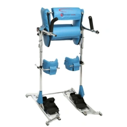Apparatus for lower limbs and torso (orthosis) - "dynamic parapodium", for disabled people PD100 according to TU 32.50.22-001-84