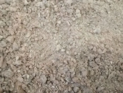 Crushed sand from screening