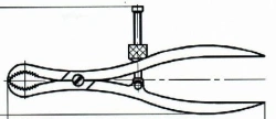 Bone holder, article no. 330.010