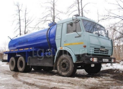Vacuum tanker MB type 5670K2-10 of modification 5670K4-40 on chassis KAMAZ 53605-5H