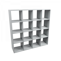 Open shelving unit 16 cells 1600*400*1600 mm