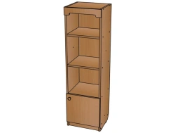 Shelving unit E-St-2 from Etude set / SZh37