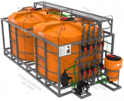 Mobile mortar unit 10,000 litres