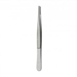 TP-03-249-15 Anatomical forceps with atraumatic cutting, straight, 150 mm
