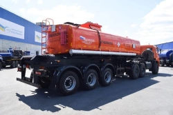 Semi-trailer-tank, UZST brand, type 9177, modifications: 9177-0000063 (frame, with ABS, with EBS)