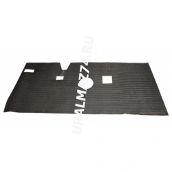 Manufacture of rubber "URAL" cab floor mat