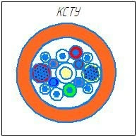Seismic telemetric cable KSTU