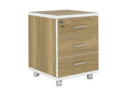 3-drawer cabinet with central lock, art. CLF204