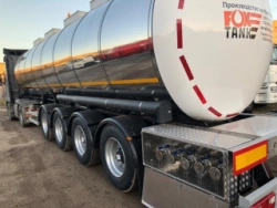 Semi-trailer-slurry tanker FOXTANK PPC 877722 with axle units BPW HSFALM 9010-15 V36K 61.68.345.087QS/088QS, HSFALM 9010-15 V36K