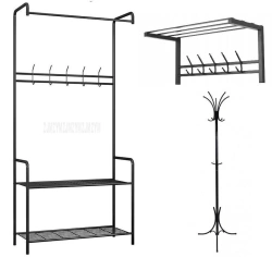 Metal office rack of "Edelwood" trade mark