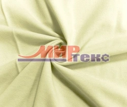 Melange mixed knitted fabric (XL-75%, PE-25%), pressed regular fangovy