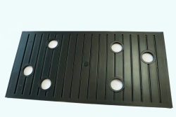 Laying of rail fastening of railway track OP 366 (category II, DD execution, material "Pikaloy")