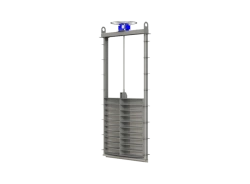Shield gate Vökker FR-3R-P1 400x400