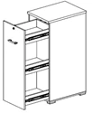 Medium cabinet Org Tower AT(Aikon)