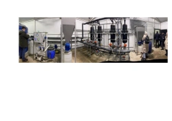 Water treatment plant for natural fresh water up to drinking water level Akvalid VU