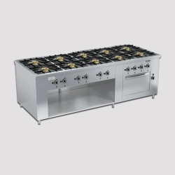Gas cooker PRG-IIA-10 DS "Maxi"