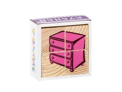 Cubes "Furniture" (4 pieces) Item No. 3333-5