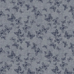 Ready-made fabric "Melange" article 341 printed mixed mottled fabric, 76% cotton, 24% PE