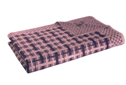 Plaids of natural, blended, synthetic fabrics