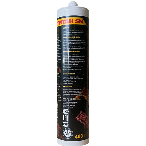 Neutral Fire-Resistant Silicone Sealant OGNETITAN SN