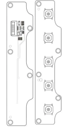 MIG T8X mobile computer keyboard board (x86) (TRNM.468381.020)