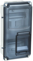 MSP1-N-08-66-L KREPTA 3 Plastic enclosure ShchURN-P 1/8 IP66 PC IEK